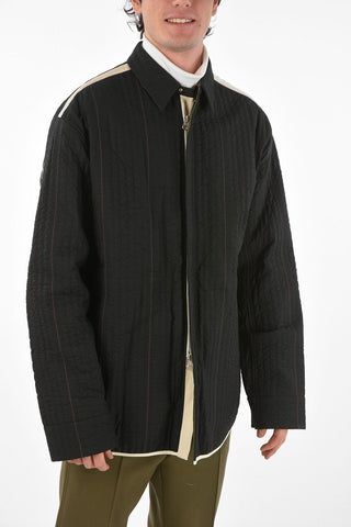 Front Zipped TEMPLE Quilted Shirt