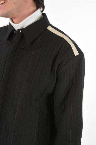 Front Zipped TEMPLE Quilted Shirt