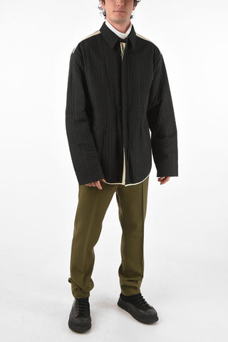 Front Zipped TEMPLE Quilted Shirt