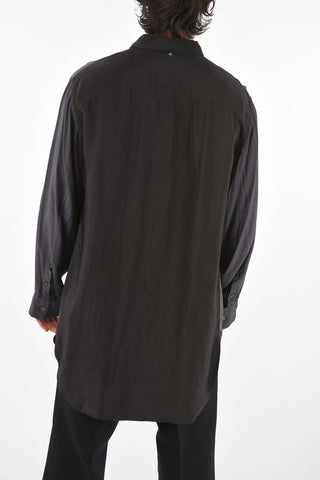 Camicia SOLAR Bicolore con Collo Francese