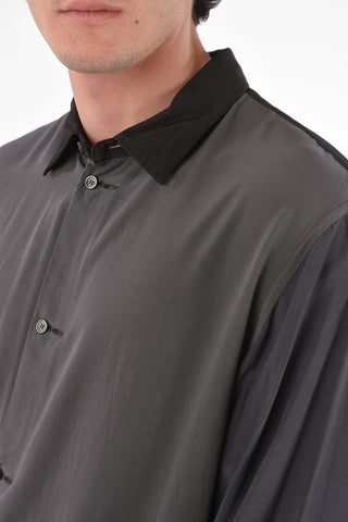 Camicia SOLAR Bicolore con Collo Francese
