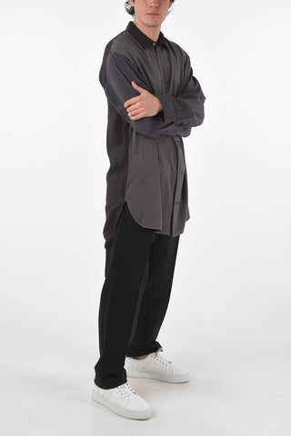 Camicia SOLAR Bicolore con Collo Francese