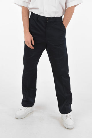 pantaloni a vita bassa con passanti