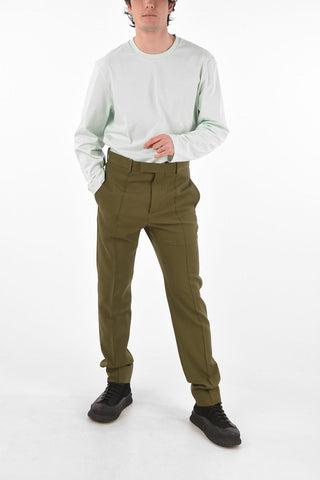 Pantaloni 4 Tasche BLEACH in Misto Lana Vergine