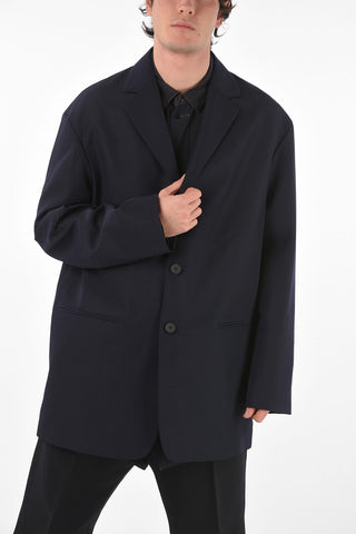 Blazer Oversized KURT in Misto Lana Vergine