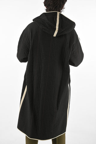Hooded Quilted TEMPLE Parka with Cuffs