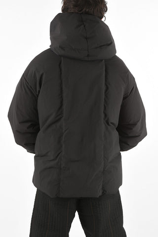 hooded LITHIUM down jacket