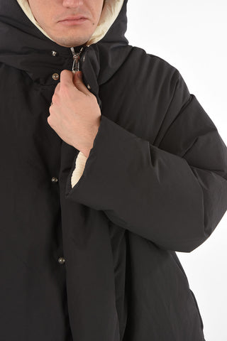 hooded LITHIUM down jacket