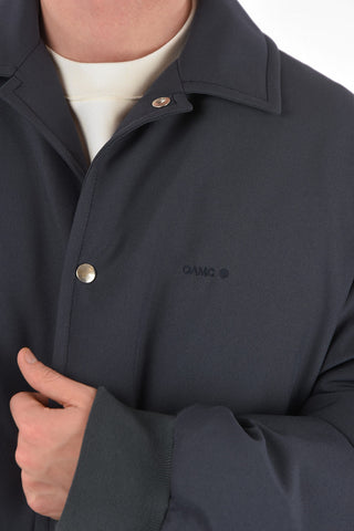 Piumino QUADRA oversized con bottoni automatici