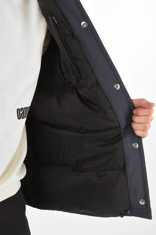 Piumino QUADRA oversized con bottoni automatici