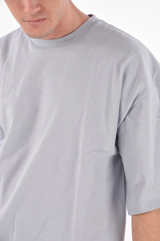 Oversized STAMP Printed Cotton T-Shirt