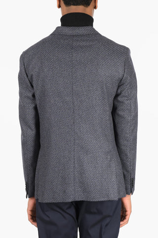 Herringbone EASY LIGHT Blazer with Patch Pockets