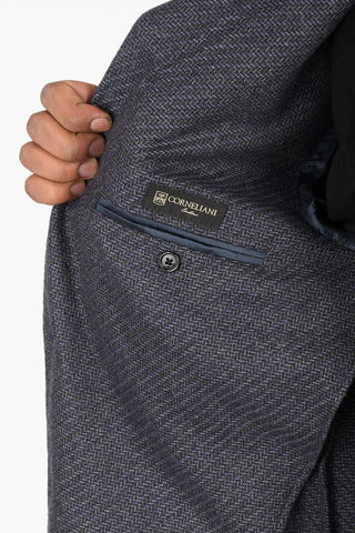Herringbone EASY LIGHT Blazer with Patch Pockets
