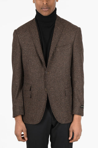 Blazer Hopsack ACADEMY SOFT con Tasche con Aletta