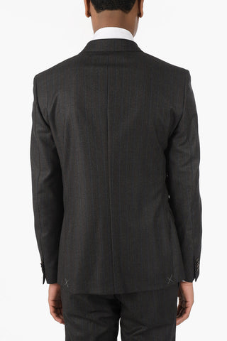 CC COLLECTION Pinstriped RESET Double Breasted Suit