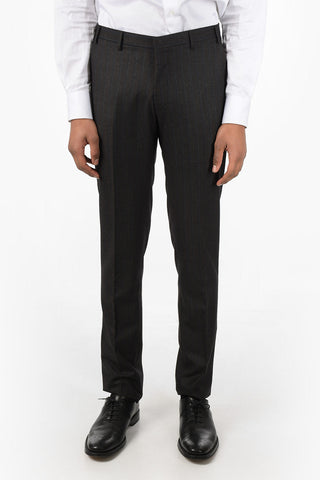 CC COLLECTION Pinstriped RESET Double Breasted Suit