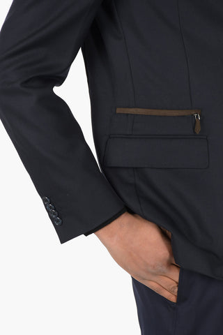 Multipocket GATE Unlined Virgin Wool Blazer