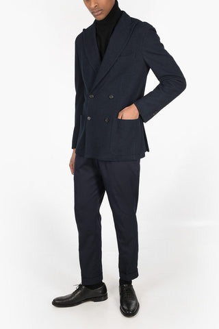 ID Unlined Double Breasted Blazer