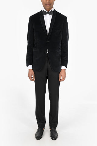 Suit ACADEMY with Velvet Blazer