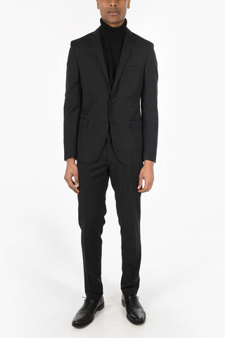 CC COLLECTION Pin Check RESET Blazer with Flap Pockets