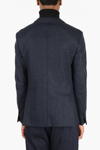ID Unlined Wool Blend Blazer with Patch Pockets