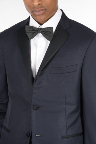 3-Piece Pin Check CERIMONIA ACADEMY Virgin Wool Suit