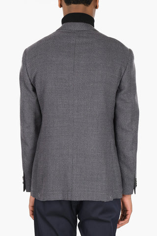 Blazer ACADEMY SOFT Check in Lana Vergine