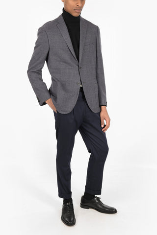 Blazer ACADEMY SOFT Check in Lana Vergine