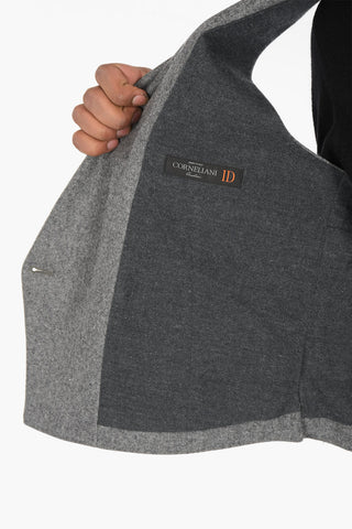 ID Double-breasted Multipocket Virgin Wool Vest