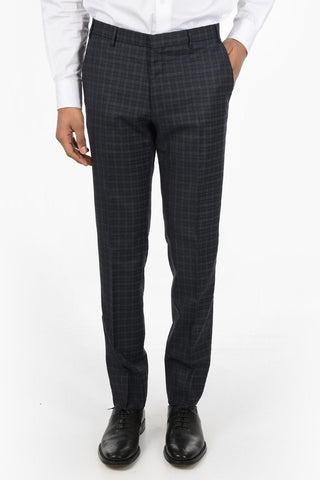 CC COLLECTION District Check REWARD Peak Lapel Suit