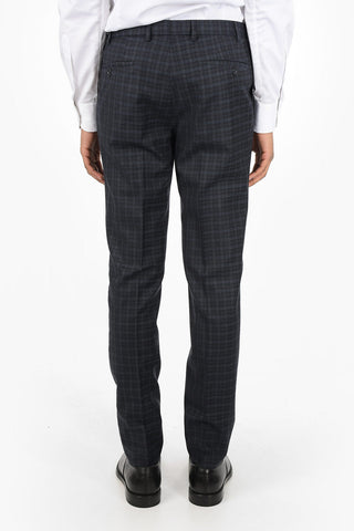 CC COLLECTION District Check REWARD Peak Lapel Suit