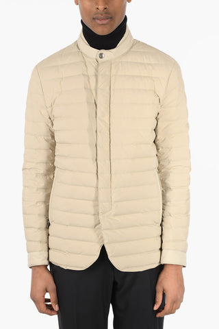 ID Front Zipped Crew Neck Duvet with Snap Buttons