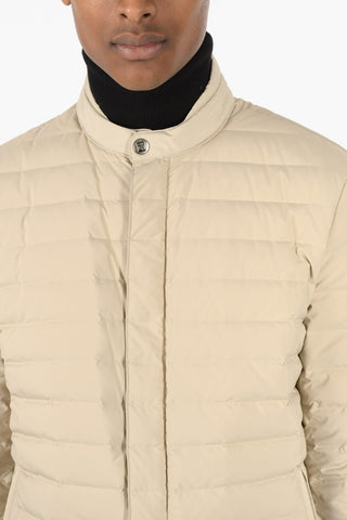 ID Front Zipped Crew Neck Duvet with Snap Buttons