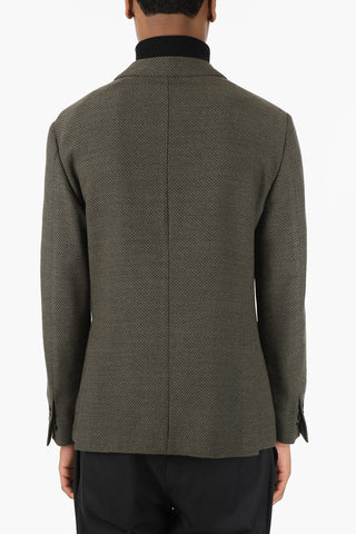 ID 2 Buttons Unlined Blazer with Patch Pockets