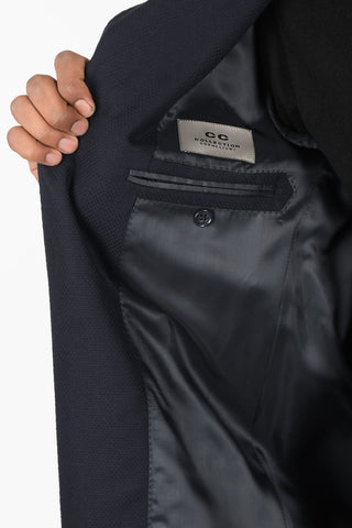 CC COLLECTION Barleycorn REWARD Blazer with Notch Lapel