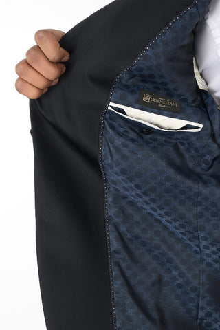 Virgin Wool CERIMONIA ACADEMY Blazer with Shawl Lapel