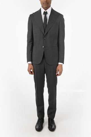 CC COLLECTION Houndstooth REWARD Peak Lapel Suit