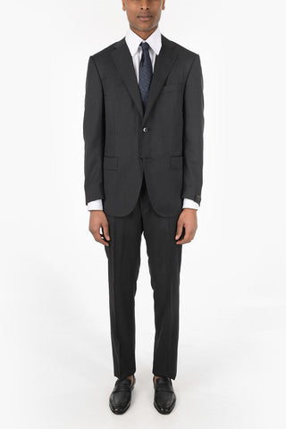 Virgin Wool Single Breasted LEADER Suit