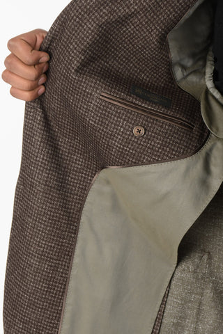 Houndstooth LEADER SOFT Cashmere Blend Blazer
