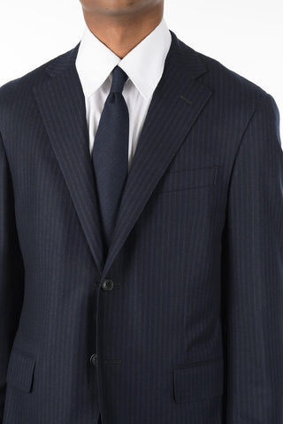 Abito Gessato ACADEMY SOFT in Lana e Cashmere