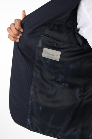 Abito Gessato ACADEMY SOFT in Lana e Cashmere