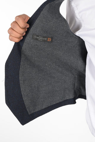 ID Wool Blend Vest with Flush Pockets