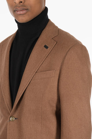 Twill ACADEMY SOFT Camel Blend Blazer