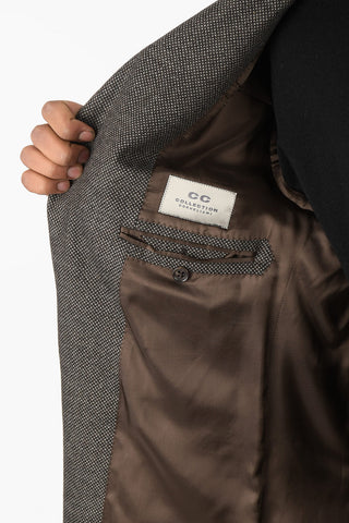 CC COLLECTION Hopsack REWARD Blazer with Patch Pockets