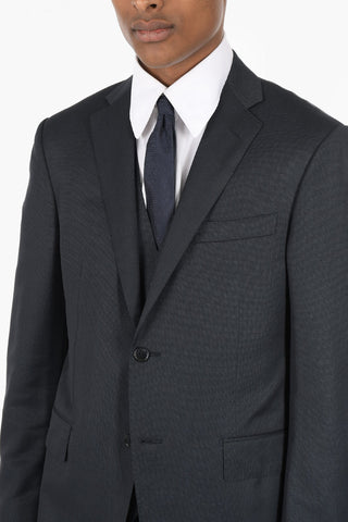 Virgin Wool 3 Pieces ACADEMY Suit