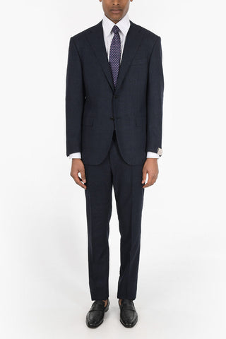 Cashmere and Virgin Wool Tartan ACADEMY Suit