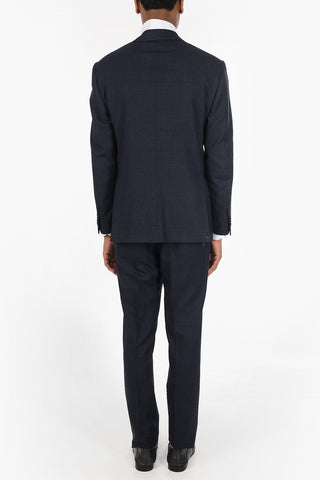 Cashmere and Virgin Wool Tartan ACADEMY Suit