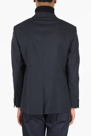 Jacquard ACADEMY Blazer with Shawl Lapel