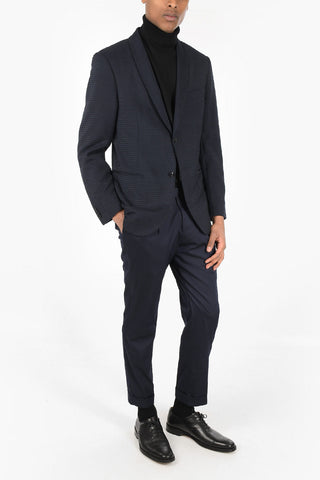 Jacquard ACADEMY Blazer with Shawl Lapel