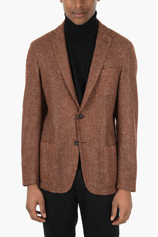 ID 2 Buttons Unlined Blazer with Patch Pockets